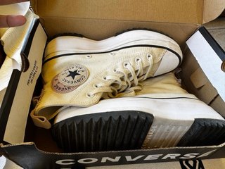 Stivali Converse Beige con Piattaforma
