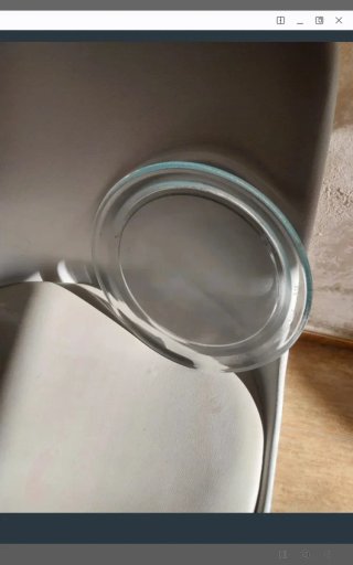 Plato Microondas Cristal 28cm