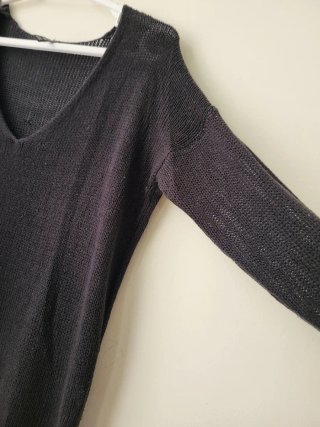 Jersey Stradivarius Negro Talla S
