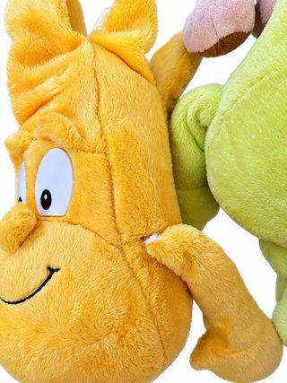 Lotto 7 peluche frutta e verdura