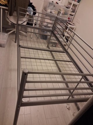 Estructura Cama Metálica Ikea.