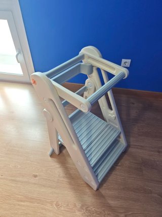 Escalera aprendizaje ajustable infantil