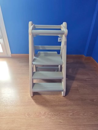 Escalera aprendizaje ajustable infantil