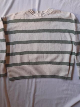 Jersey rayas verdes Stradivarius