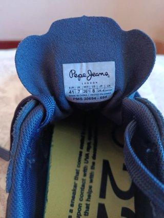 Tenis Pepe Jeans Azul Marino Talla 41