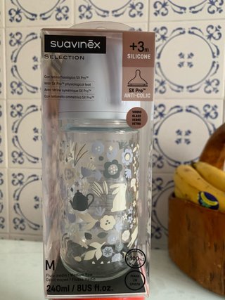 Biberón Suavinex SX Pro Vidrio 240ml NUEVO