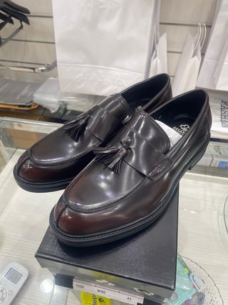 Scarpe uomo mocassini marroni taglia 43