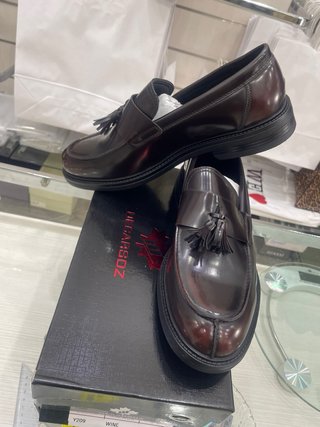 Scarpe uomo mocassini marroni taglia 43