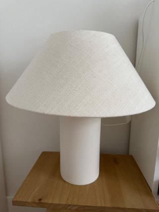 Lámpara Zara Home Blanca Cerámica