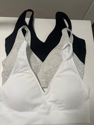 Set 3 Sujetadores con Relleno Talla L