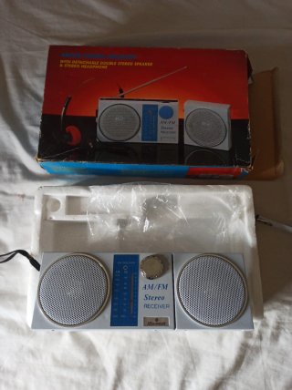 Radio AM/FM Stereo con Auriculares