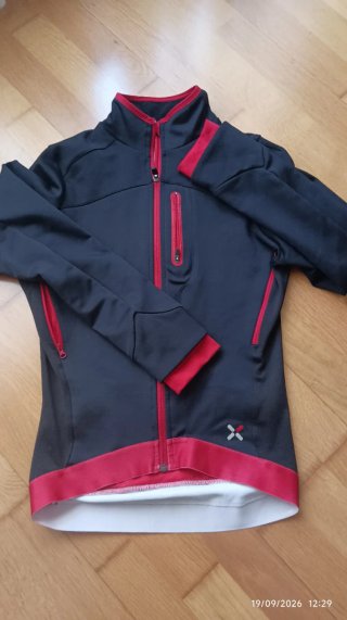 Maillot Ciclismo Invierno Negro Talla S