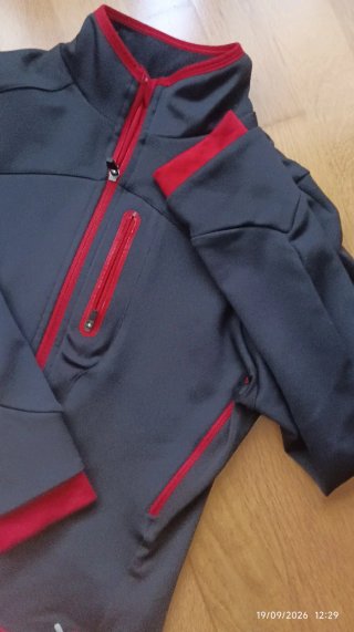Maillot Ciclismo Invierno Negro Talla S