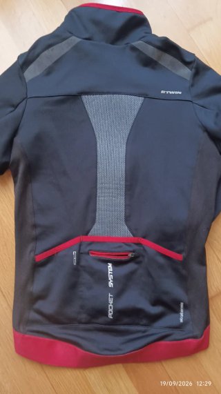 Maillot Ciclismo Invierno Negro Talla S