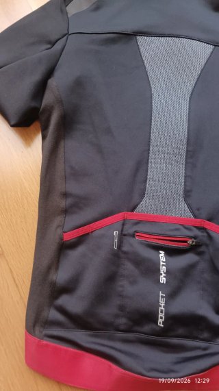Maillot Ciclismo Invierno Negro Talla S