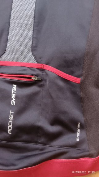 Maillot Ciclismo Invierno Negro Talla S