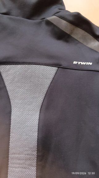 Maillot Ciclismo Invierno Negro Talla S