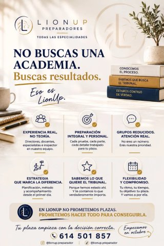 Preparación oposiciones maestros Madrid