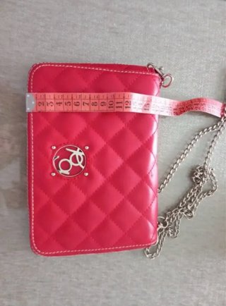 Bolso Purificación García Rojo Acolchado