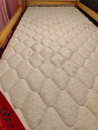 Cama alta castillo rosa con tobogán