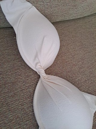 Bikini H&M Push-up Bianco Taglia 80D