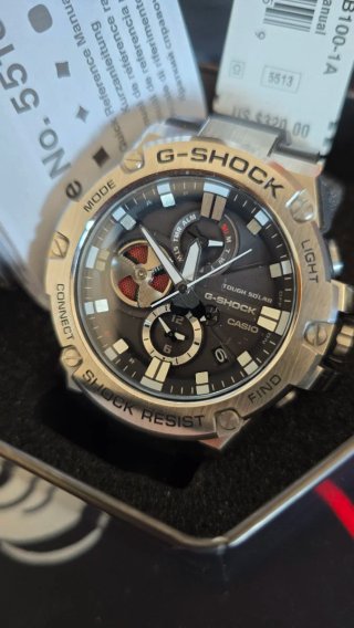 Reloj Casio G-Shock GST-B100-1A Bluetooth