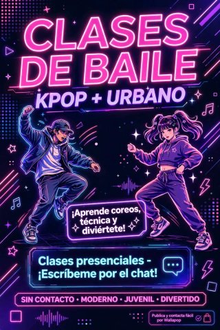 Clases de baile K-POP y Urbano