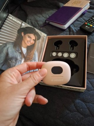 Auriculares Inalámbricos Avenzo Rosa/Blanco