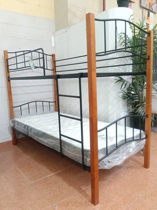 Litera Madera y Metal