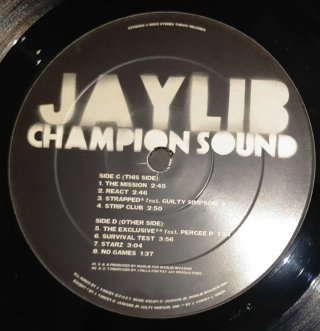 Jaylib - Champion Sound Vinilo
