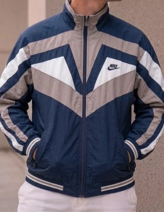 Chaqueta Nike Vintage 90s Azul Marino