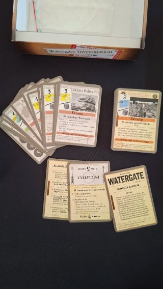 Juego de mesa Watergate