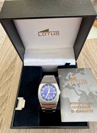 Reloj Lotus Code Mujer Azul/Plata