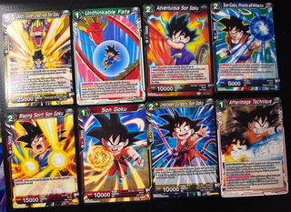 Set Carte Dragonball Super - Goku
