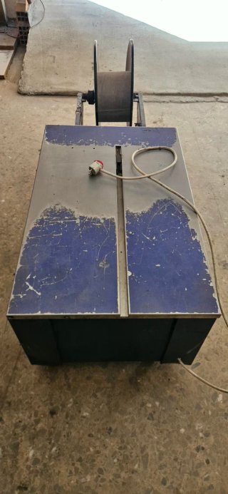 Flejadora semi-automática + 54 rollos fleje