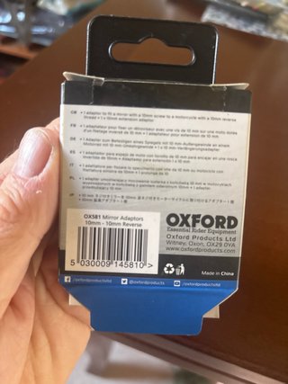 Adattatori Universali Specchi Moto Oxford