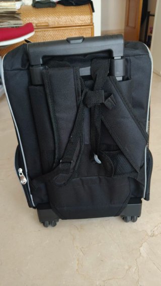 Transportín para Perro con ruedas.