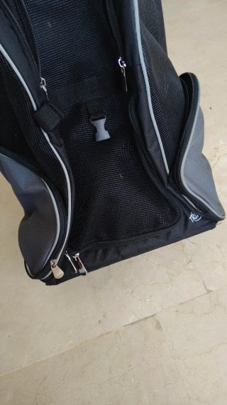 Transportín para Perro con ruedas.