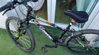 Bicicleta MTB Rock Rider Niño ST 500 negro. 24"