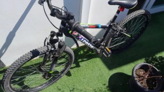 Bicicleta MTB Rock Rider Niño ST 500 negro. 24"
