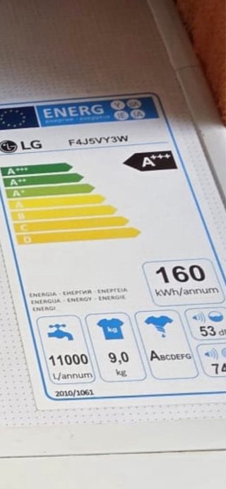 Lavadora LG Direct Drive 9kg