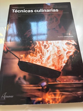 Lote de libros de cocina y gastronomía 1º curso