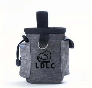 Borsa Porta Snack Cane LDLC Addestramento Lino