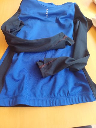 Camiseta y malla termicadeportiva Kipsta niño