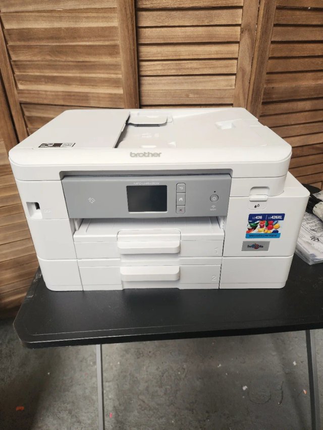 Impressora Multifuncional Brother Cinza/Branco