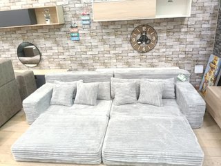 Sofá Cama Sebas Gris Tela