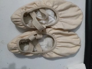 Zapatillas de ballet Capezio beige