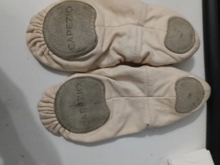 Zapatillas de ballet Capezio beige