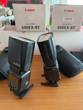 2 x Flash Canon Speedlite 600EX-RT Flash