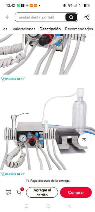 Unidad Dental Portátil Harbor Dent